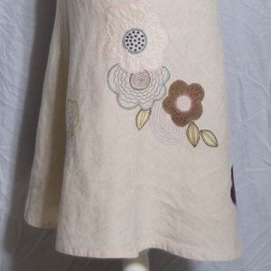 Vintage Oilily Linen Skirt
